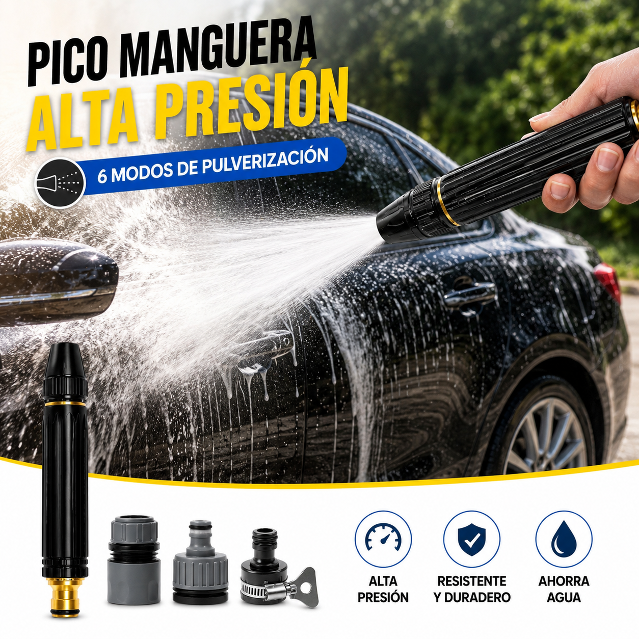 💦PICO MANGUERA DE ALTA PRESIÓN