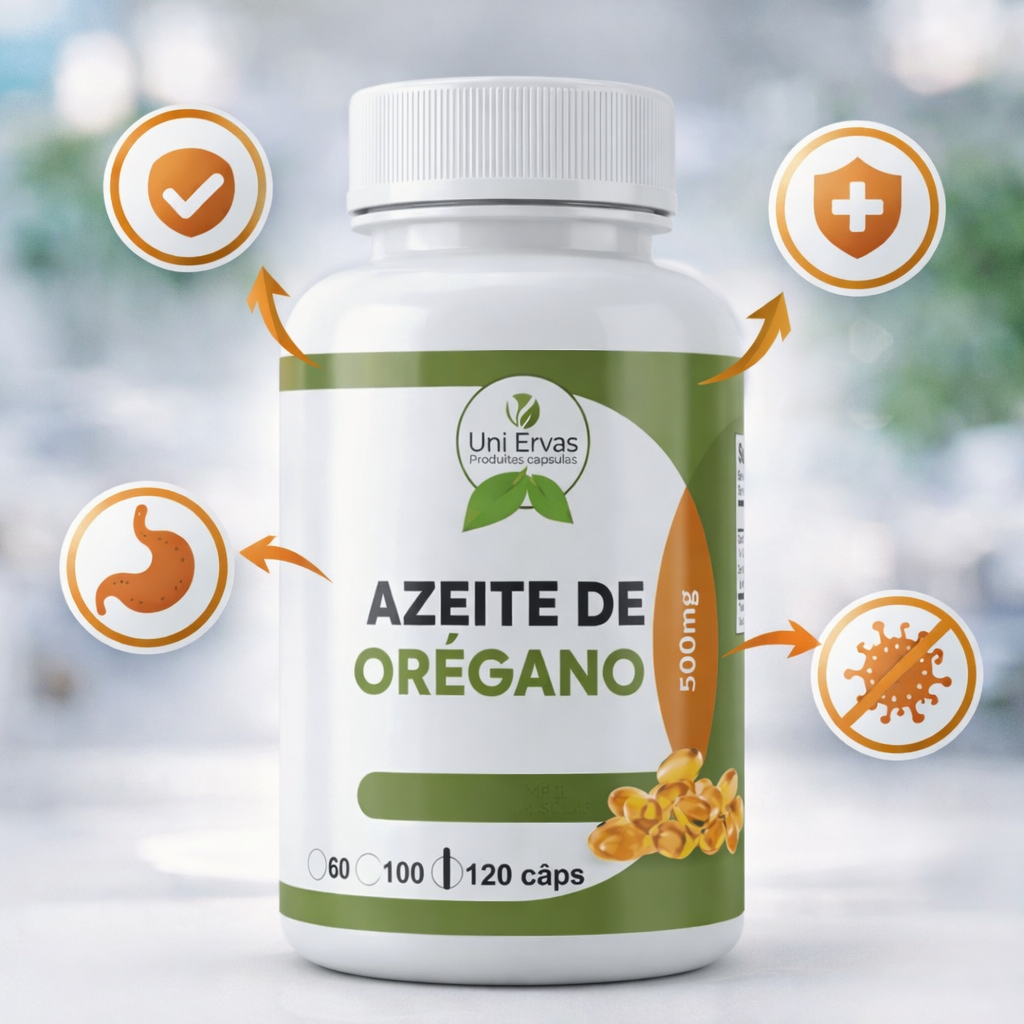 🍃ACEITE DE ORÉGANO 60 CAPSULAS
